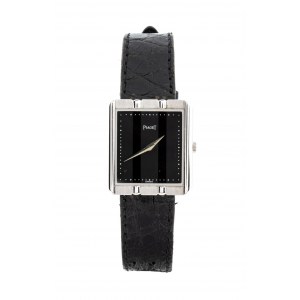 Polo: 18k white gold wristwatch