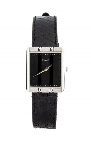 Polo: 18-karatowy zegarek z białego złota