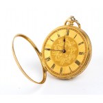 18karátové zlaté kapesní hodinky