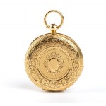 18K gold pocket watch