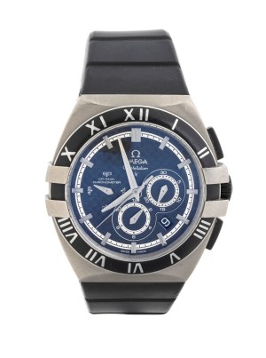 Chrono costellation : montre-bracelet en acier