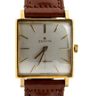 18K carrè gold wristwatch