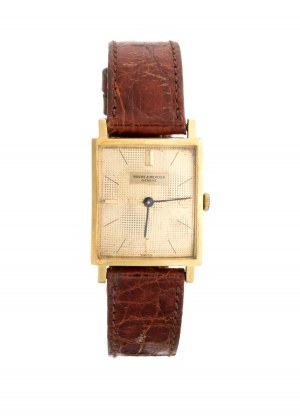 18K gold men's wristwatch