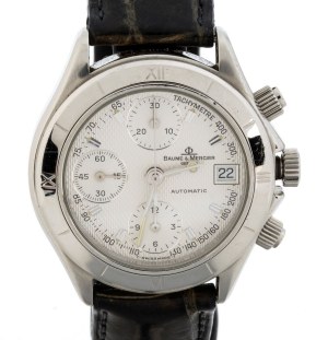 Steel wristwatch - chronograph