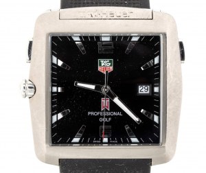 Professional Golf: men's steel wristwatch