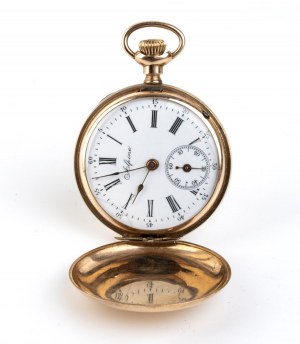 18K gold pocket watch