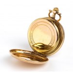 Coppia di orologi da tasca in oro