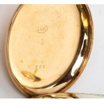 Pair of gold pocket watch