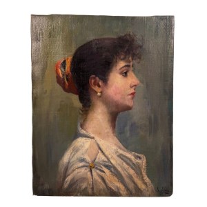 UNIDENTIFIED SIGNATURE, Profile of a woman