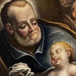 ANONIMO, Heiliger Josef mit Kind.
