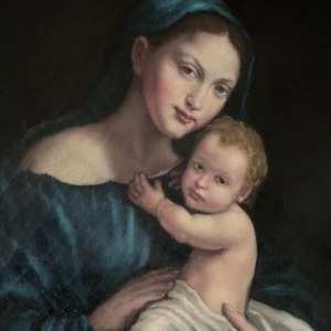 ANONIMO, Madonna con Bambino.