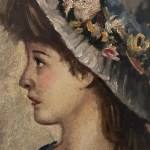 ANONIMO, Fille avec un chapeau