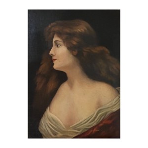 ANONIMO, Portrait de femme.