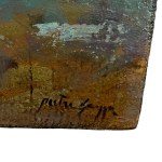 UNIDENTIFIED SIGNATURE, Woman on the Venetian seaside.