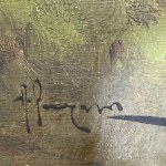 UNIDENTIFIED SIGNATURE, Landscape with a character