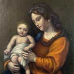 ANONIMO, Vierge à l'enfant