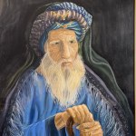 NEZNÁMÝ UMĚLEC, Starý prorok v orientálním oděvu