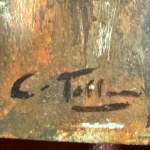 UNIDENTIFIED SIGNATURE, Man with turban
