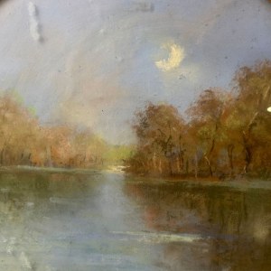 G.ROSSI, Paysage fluvial - G.Rossi