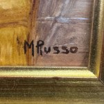 M.RUSSO, Kobieta czytająca - M. Russo (1925-2000)