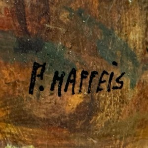 I.MAFFEIS, Ritratto di donna - I. Maffeis