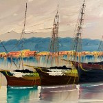 A.GIORDANO, Paysage marin - A. Giordano