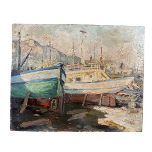 UNIDENTIFIED SIGNATURE, Beached boats
