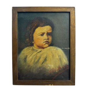 UNIDENTIFIED SIGNATURE, Portrait of a child