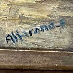 ALFARANO, Rivière avec pont (Lieu non précisé) - Alfarano