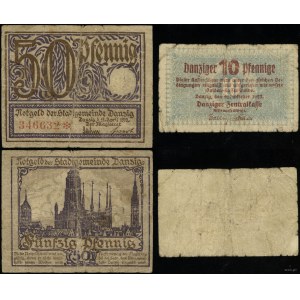 Polska, zestaw 2 banknotów, 1919-1923