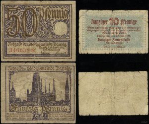 Polen, Satz von 2 Banknoten, 1919-1923