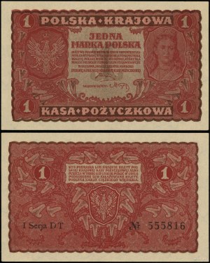 Pologne, 1 mark polonais, 23.08.1919