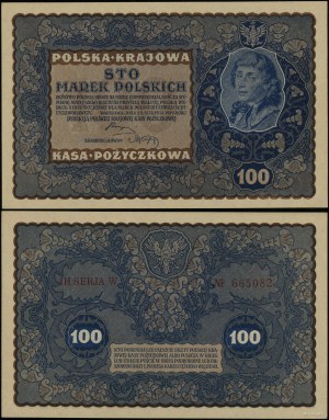 Pologne, 100 marks polonais, 23.08.1919