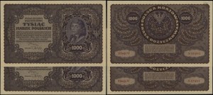 Poľsko, sada: 2 x 1 000 poľských mariek, 23.08.1919