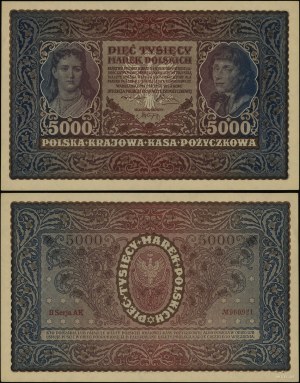 Polonia, 5.000 marchi polacchi, 7.02.1920