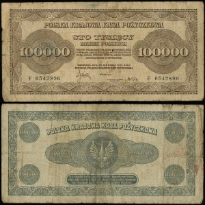 Poland, 100,000 Polish marks, 30.08.1923