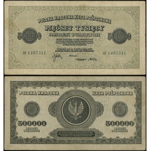 Pologne, 500 000 marks polonais, 30.08.1923