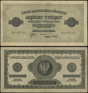 Poland, 500,000 Polish marks, 30.08.1923