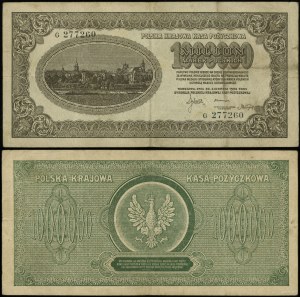 Pologne, 1.000.000 marks polonais, 30.08.1923
