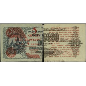 Polen, Passierschein - 5 groszy, 28.04.1924