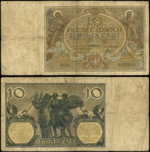 Pologne, 10 zlotys, 20.07.1926