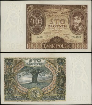 Pologne, 100 zloty, 9.11.1934