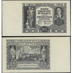 Polska, 20 złotych, 1.03.1940