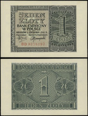 Poľsko, 1 zlotý, 1.08.1941