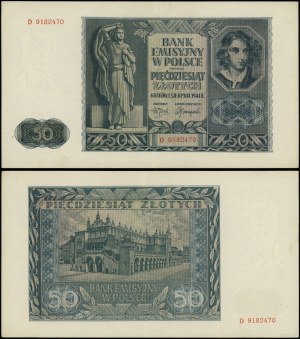 Polen, 50 Zloty, 1.08.1941