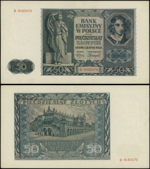 Polonia, 50 zloty, 1.08.1941