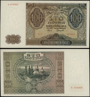 Pologne, 100 zloty, 1.08.1941