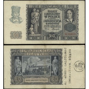 Polonia, 20 zloty, 1.03.1940