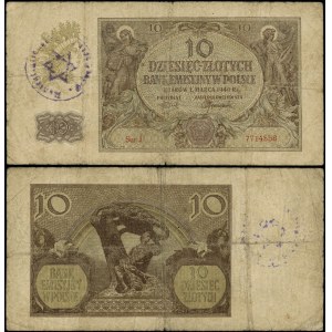 Polen, 10 Zloty, 1.03.1940