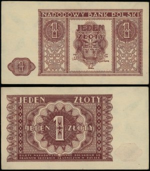Pologne, 1 zloty, 15.05.1946